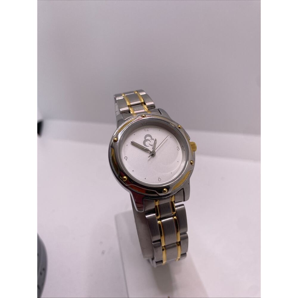 Tomax USA Unisex Gold Silver Quart Watch Works New Battery